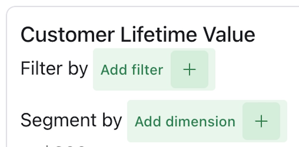 Filters and dimensions